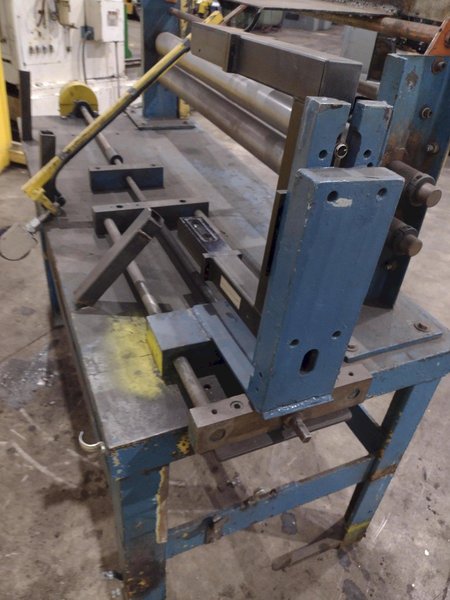 48" X 6" WEAN MOTORIZED SLITTER HEAD FOR SLITTING LINE: YOBRO #25242