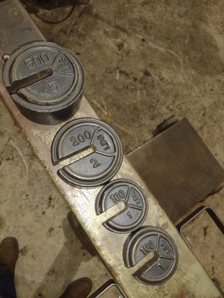 1,000 LBS DETECTO SCALE: YOBRO #24972