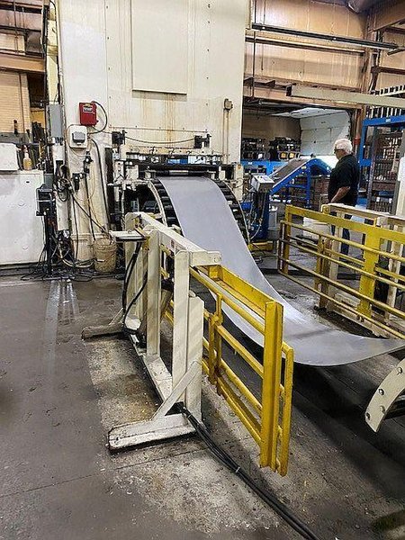 30,000 lbs x 40" x .135" Rowe Servo Coil Feed Line