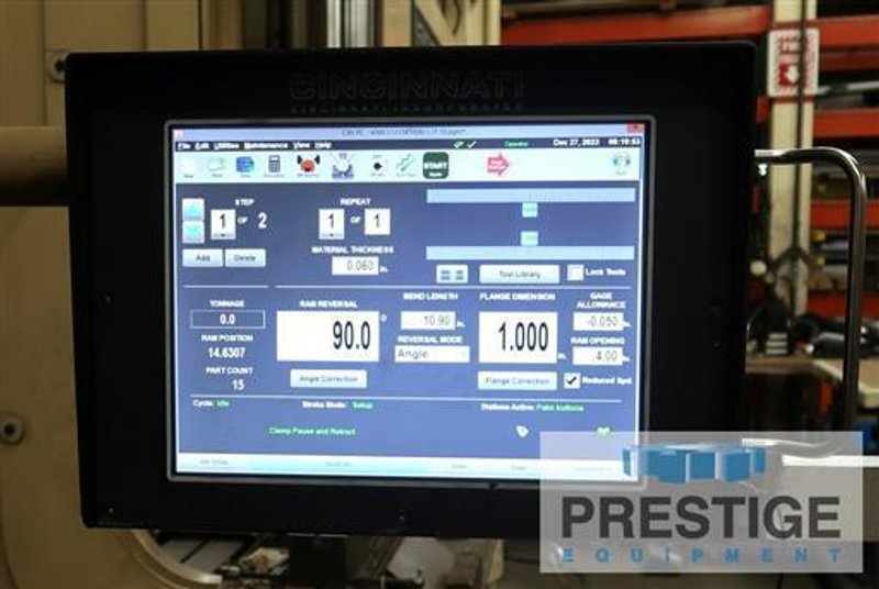 Cincinnati CBII 350 Ton x 14&#039; 3-Axis CNC Press Brake With 2015 PC Based Control Upgrade