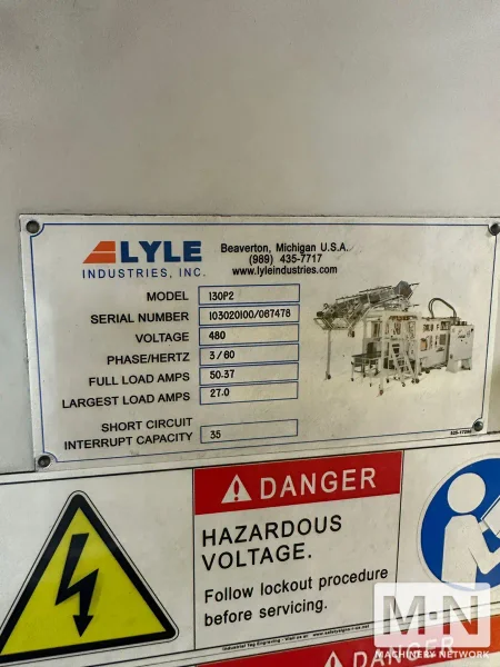LYLE TRIM PRESS MODEL 130P2  MFG 2010