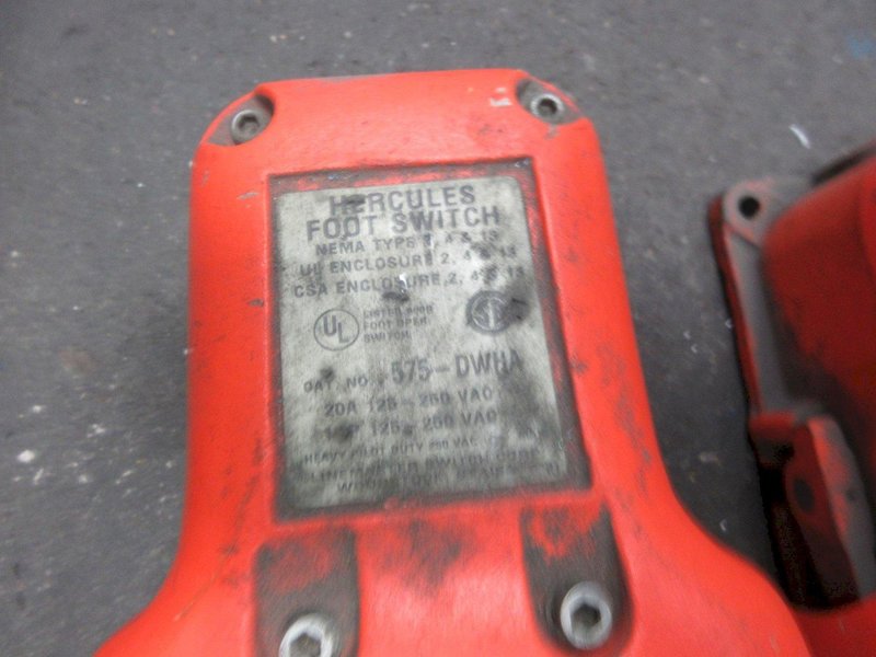 Remote Foot Pedals &amp; Button Switches- Auction Item