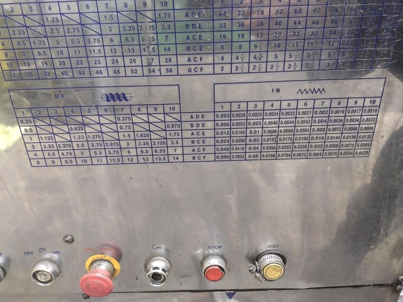 35" x 120" WILLIS MODEL #PK35 HOLLOW SPINDLE ENGINE LATHE 10" HOLE: YOBRO #24547