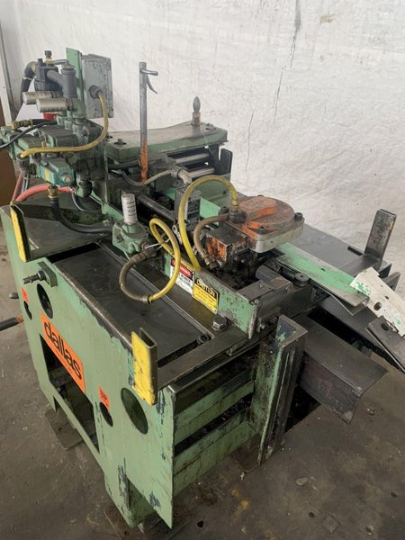 12&quot; x 12&quot; x .125&quot; FEED LEASE MODEL #D200 AIR GRIP STRAIGHTENER &amp; FEEDER : STOCK #10588