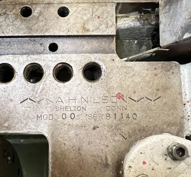 Nilson Model #S-00 4-Slide Wire Forming Machine