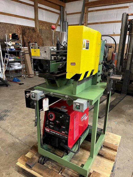 15&quot; X .100 KENT MODEL #C31P SHEAR COIL END WELDER: STOCK 21114