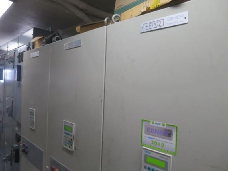 116&quot; H x 48&quot; EBNER HYDROGEN BELL ANEALLING SYSTEM