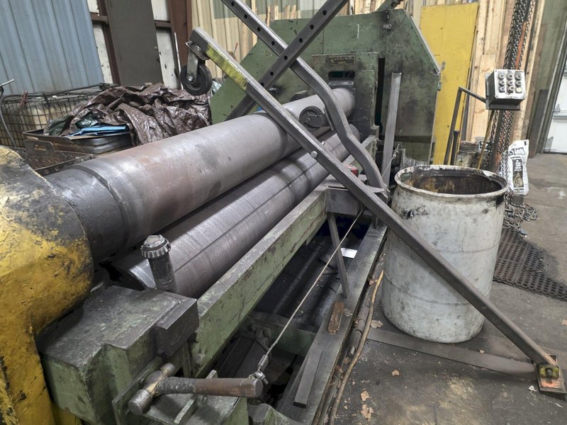 8' X 1/2" BERTSCH M-10152 PLATE ROLL. STOCK #0223926