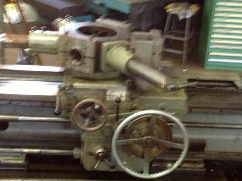 #4L GISHOLT SADDLE TYPE TURRET LATHE: STOCK # 61838