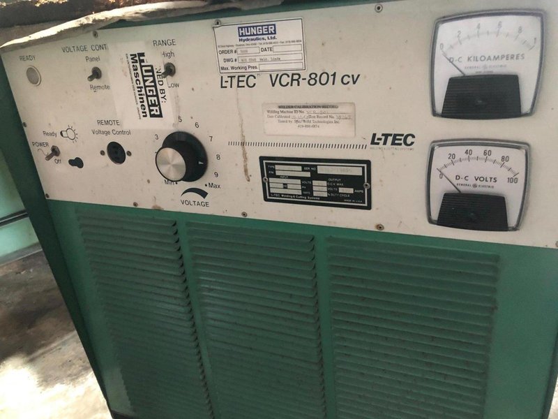 L-TEC VCR-801 cv Welder STOCK# 2140