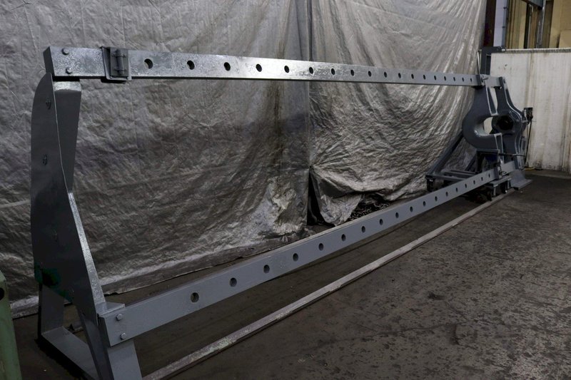 200 TON RODGERS MODEL #1F200-4820X HYDRAULIC WHEEL PRESS: STOCK #71119