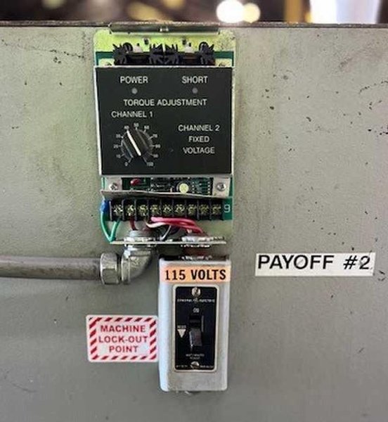 3,000# x 20&quot; Jaco Uncoiler