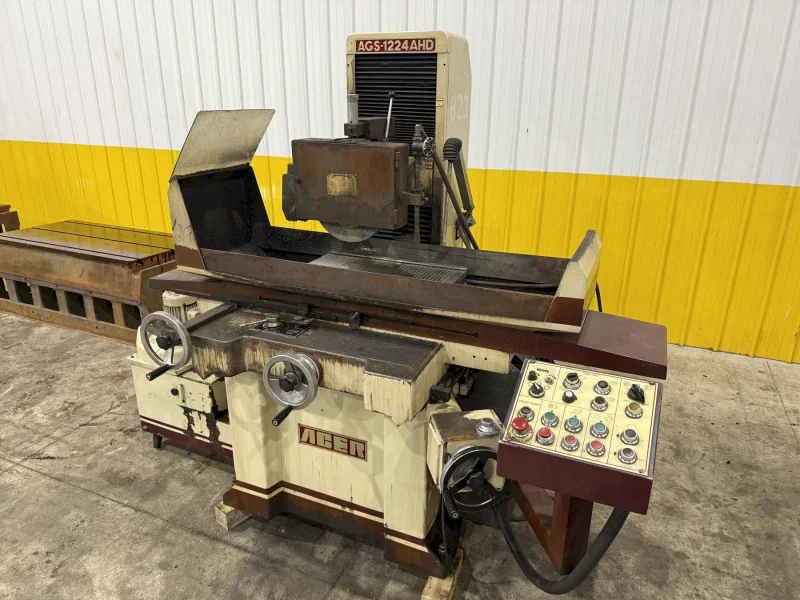 12&quot; X 24&quot; ACER MODEL #AGS-1224AHD HYDRAULIC HORIZONTAL SURFACE GRINDER: STOCK # 4144
