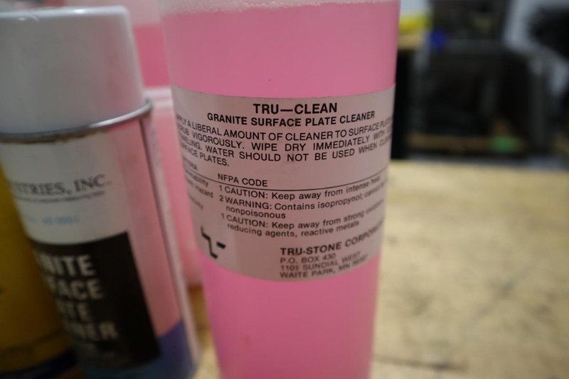 Tru-Clean Granite Surface Plate Cleaner and More- Auction Item