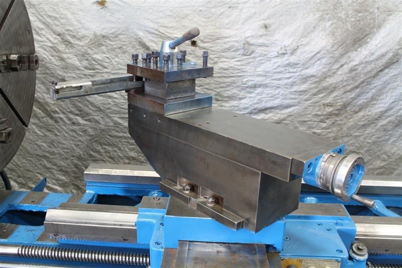 40" X 120" EDELSTAAL GAP BED ENGINE LATHE: STOCK #59735