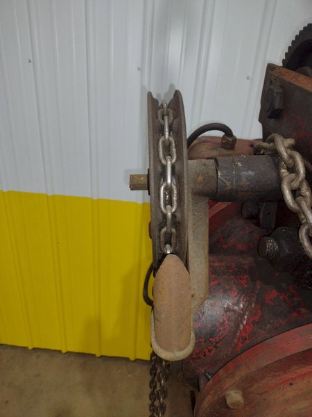5 TON 10,000 LBS BOBCAT POWER CABLE HOIST WITH TROLLEY: STOCK #18939