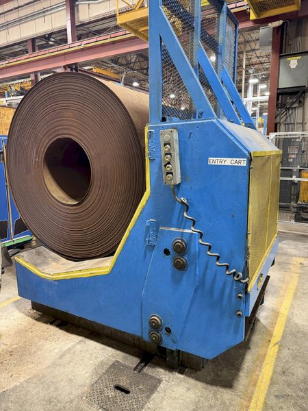 54" x 40,000 LB LOOPCO SLITTING LINE. STOCK # 0651226
