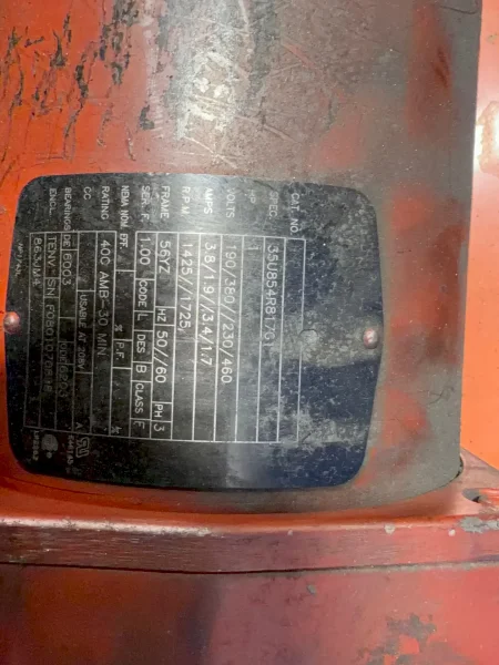 DAYTON 2 TON ELECTRIC HOIST   -  3YB77