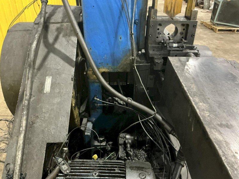 55 TON YODER MODEL #P55 CUT-OFF PRESS, W/ 5" STROKE, AIR CLUTCH &amp; BRAKE: YOBRO #24312