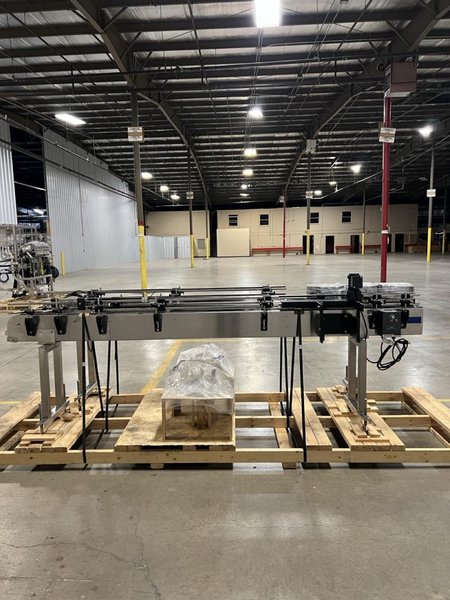 A.P.E.S. Explosion Proof Liquid Filling Line, 2021 – NEVER USED, Still on OEM Skidding