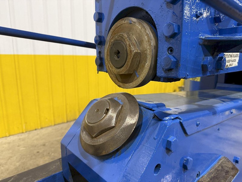 3/8" x 144" BLUE VALLEY MODEL #65B-696 CIRCLE SHEAR: YOBRO #24409