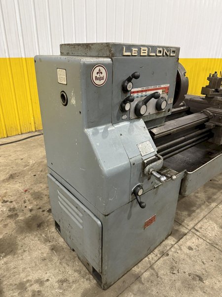 19" X 120" LEBLOND MODEL #6E REGAL ENGINE LATHE 1.75" HOLE: STOCK # 14661