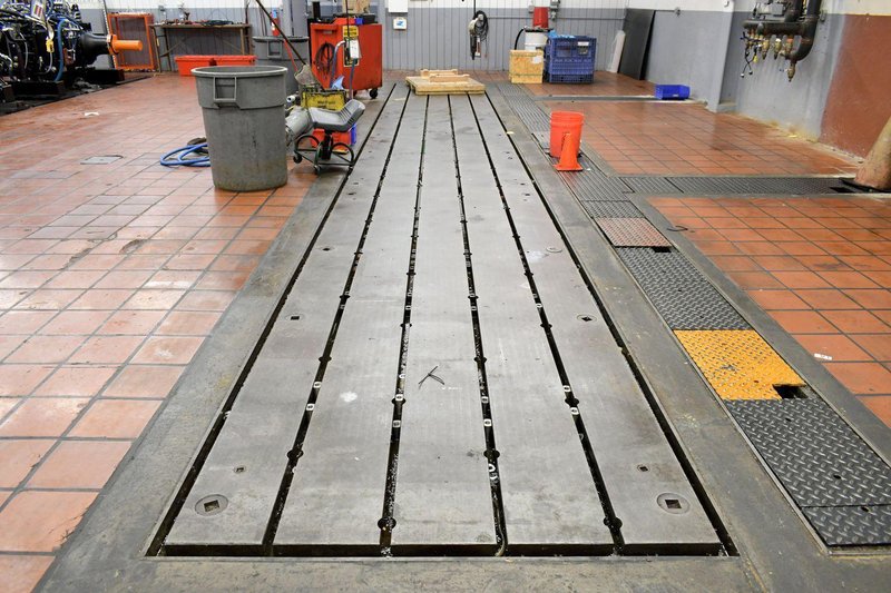 5&#039; X 25&#039; T SLOTTED FLOOR PLATE: STOCK #78514