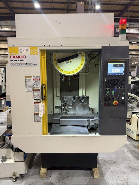 2018 Fanuc Robodrill a-D21MiB5 Adv Used CNC Vertical Machining Center For Sale