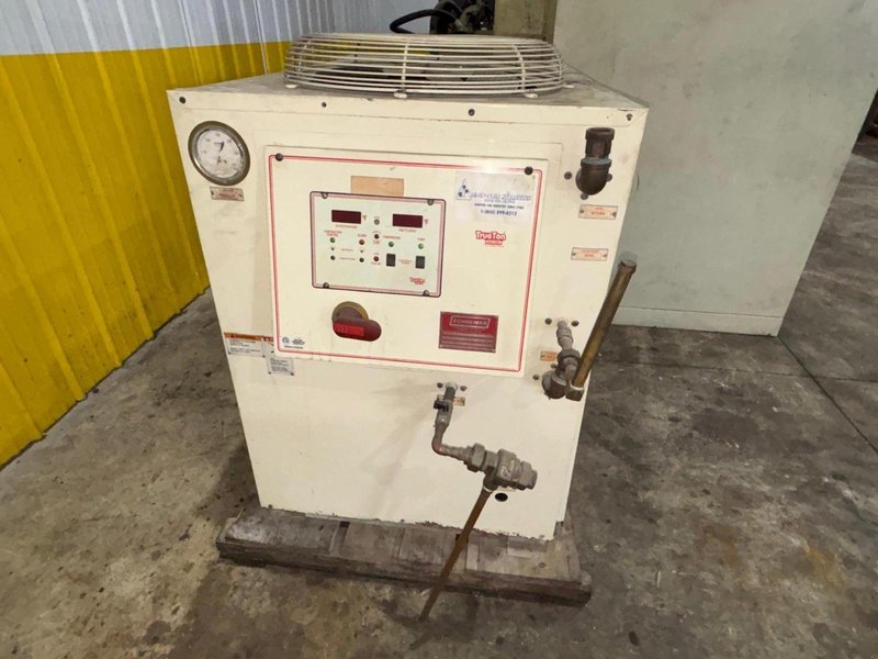 660 TON SUTHERLAND MODEL #HD1 HYDRAULIC 4 POST GUIDED RAM PRESS 15&quot; STROKE: YOBRO #24088
