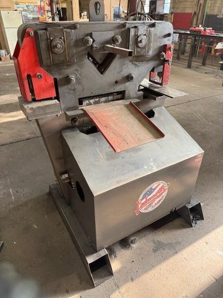 65 Ton Edwards Ironworker, 2012 – Pipe Bending Attachment, Dies, Tooling Included