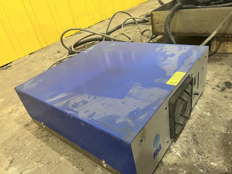 3 TANK FISA MODEL #3VST-350P ULTRASONIC PARTS BASKET TYPE CLEANING SYSTEM: STOCK #20623