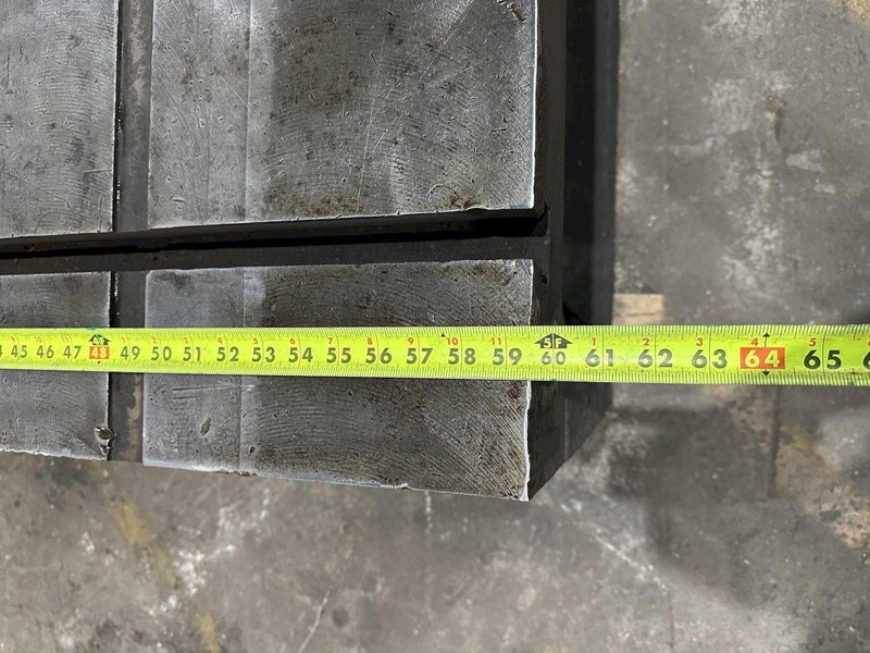 60&quot; X 84&quot; X 24&quot; T-SLOTTED LAYOUT RISER TABLE / FLOOR PLATE: STOCK #19729