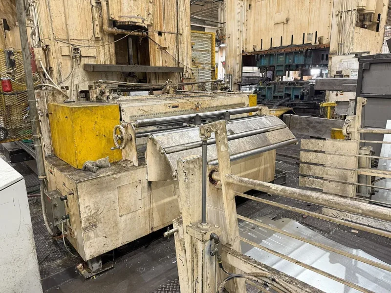 COE PRESS Complete Coil Feed Line 30,000 Lbs. x 72" Wide x .187" (.250" x 36" Wide)