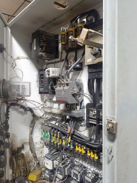 48" GRUENDLER MODEL 48 HRS VERTICAL PAPER SHREDDER: STOCK #14100