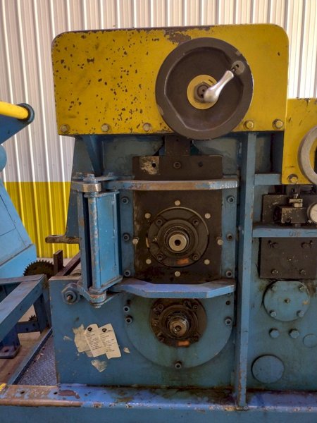 60" x 14 GA X 20,000 LB IOWA PRECISION MODEL #SLR6014-2.5 SLITTING CUT TO LENGTH COIL SLEAR LINE: YOBRO #26015