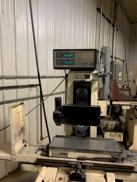Boyar-Schultz "Challenger" HR618 Roller Way Hand Feed Surface Grinder, S/N C-3666.