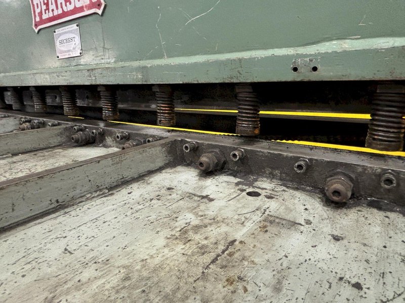 10' X 10 GAUGE PEARSON MODEL #1018ATX HYDRAULIC POWER SHEAR: STOCK #20974