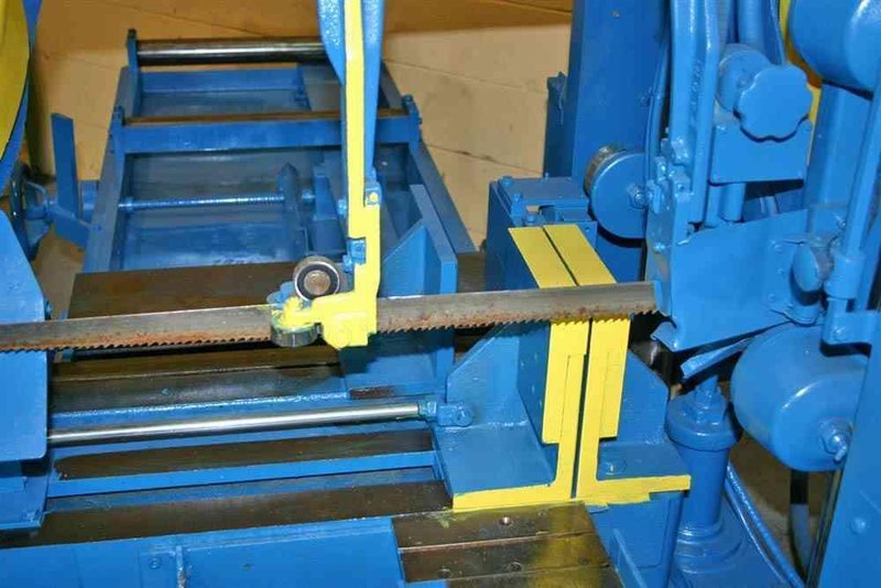 12' X 16' WELLSAWS MODEL #1216HA HORIZONTAL BANDSAW:  STOCK #51329
