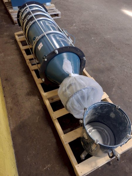 15 HP DUSTCONTROL MODEL #DC-11 &amp; RAF-1600 DUST COLLECTOR SYSTEM: STOCK #17160