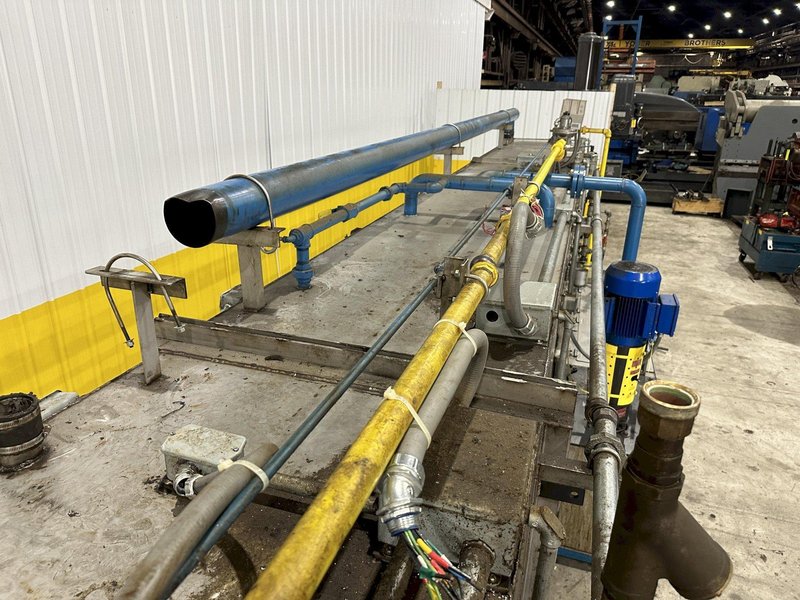 18&quot; X 15&quot; H X 4 STAGE CONTINENTAL EQUIPMENT CORP GAS HEAT STAINLESS STEEL CONVEYOR WASHER, NEW IN 2010: STOCK #21908