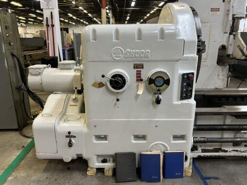 SKODA SRM 125/12-75 Engine Lathe - Heavy-Duty Precision Machining