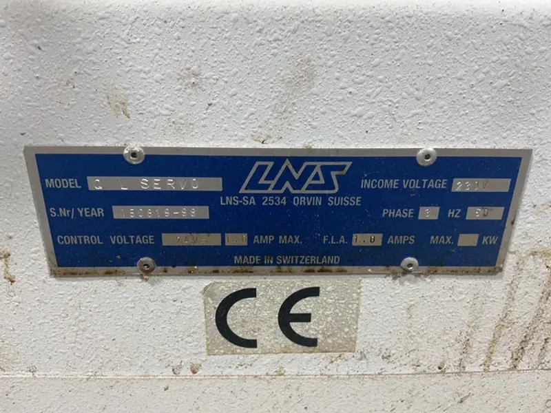 LNS 59” QUICK LOAD SERVO MAGAZINE BAR FEEDER  -  Q L SERVO