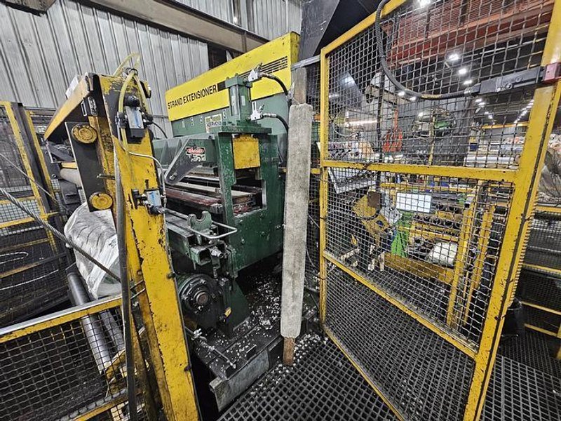 60” x .135” x 50,000 Lbs. Cincinnati/Herr-Voss Slitting Line. STOCK #0999625