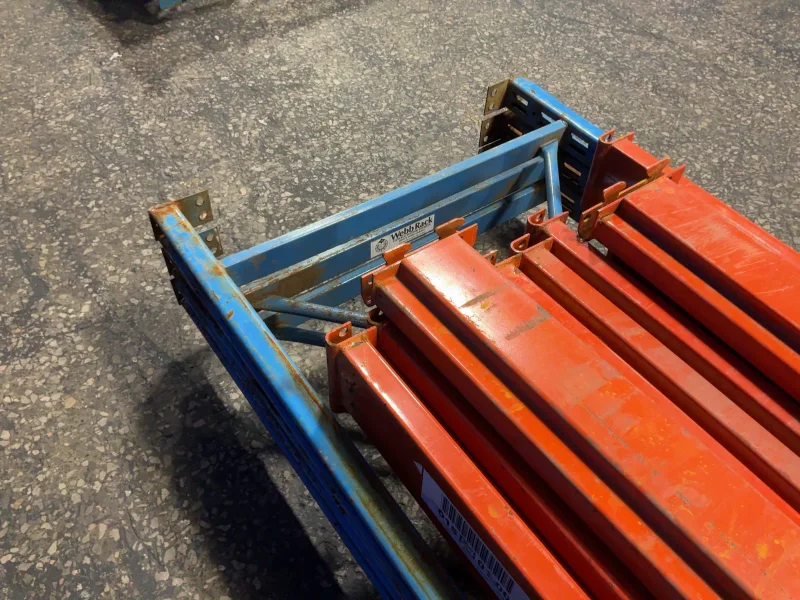 JERVIS &amp; WEBB CO 38" x 180" PALLET RACKING
