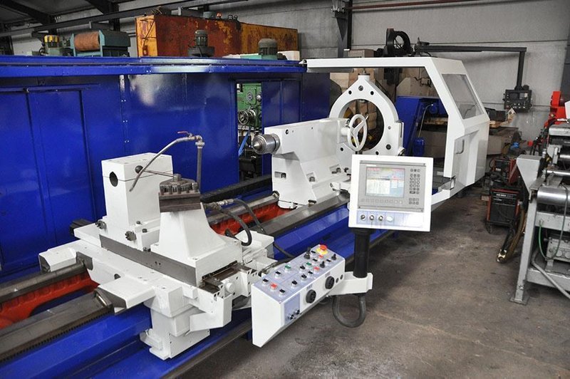 Tos - SUA 125 Ø 1250 x 5000 mm CNC