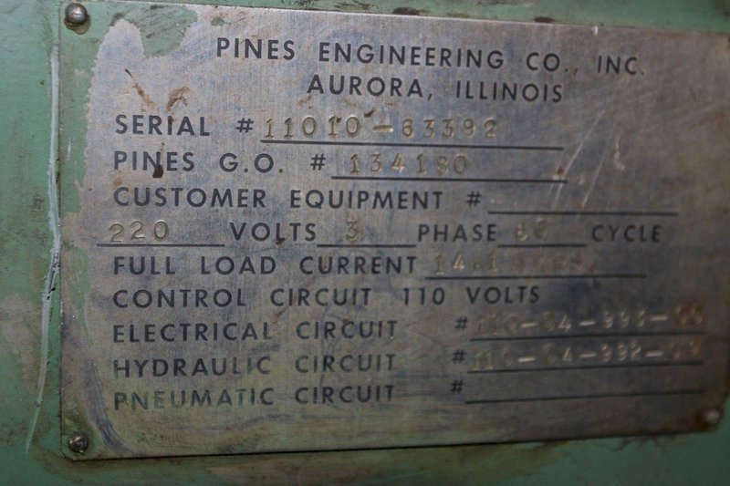 1&quot; PINES HORIZONTAL TUBE BENDER: STOCK #62628