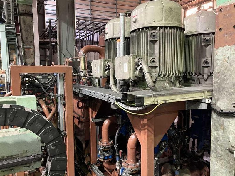 Extrusion Press, SMS, 1450 Ton