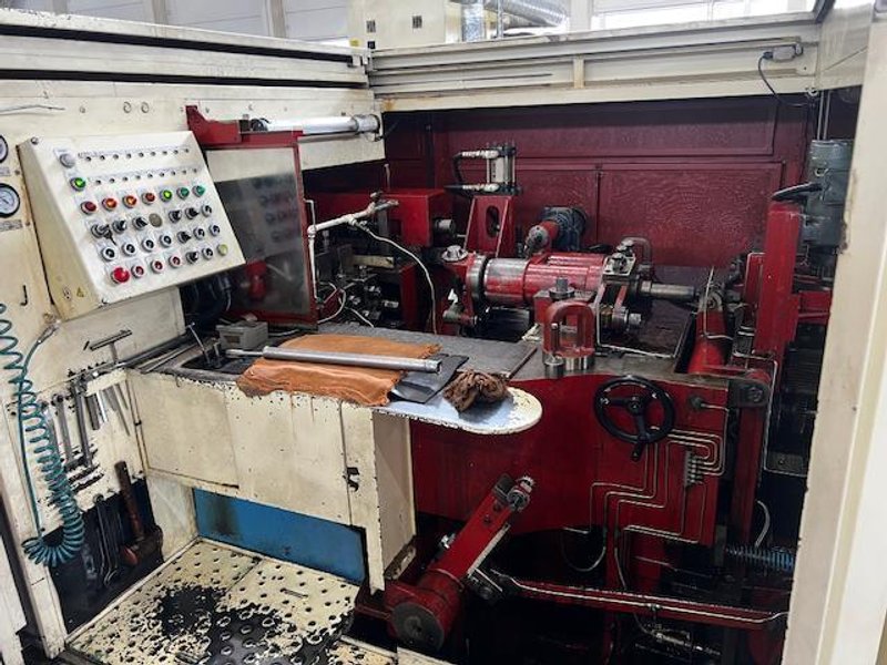 Asahi Okuma Model AOT-16B Two Die Two Blow Heading Machine