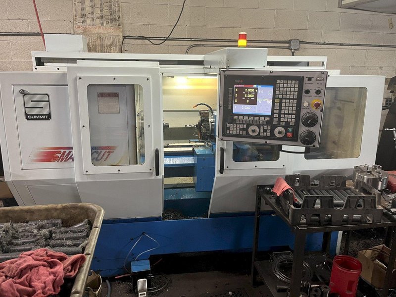 14&quot; x 40&quot; Summit Model SCT 14x40 CNC lathe, New 2018.