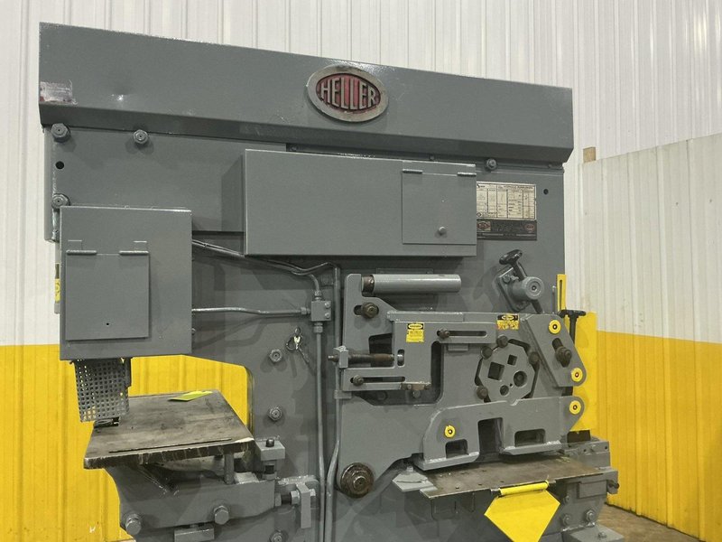 110 TON FICEP HELLER MODEL #UH 1105 HYDRAULIC IRONWORKER: YOBRO #25187